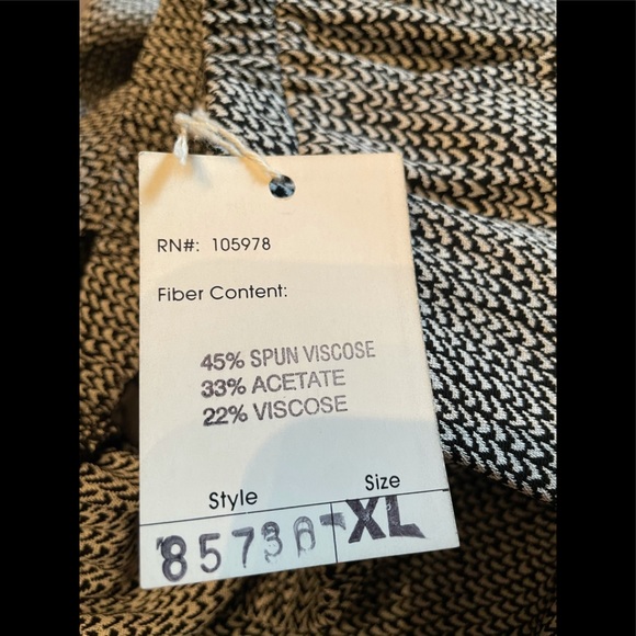 De Taille Pull On Herringbone Print Pants🖤 - Picture 10 of 10